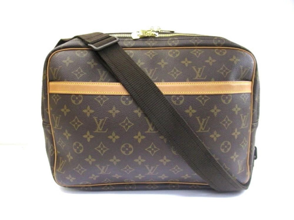 Louis Vuitton Bag Monogram Reporter Shoulder Brown